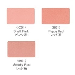 チークカラーＳ M01 Smoky Red（レッド系）